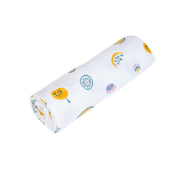 Baby Muslin Swaddles pack of 1 (100*75)CM