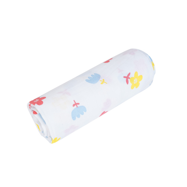 Baby Muslin Swaddles pack of 1 (100*75)CM