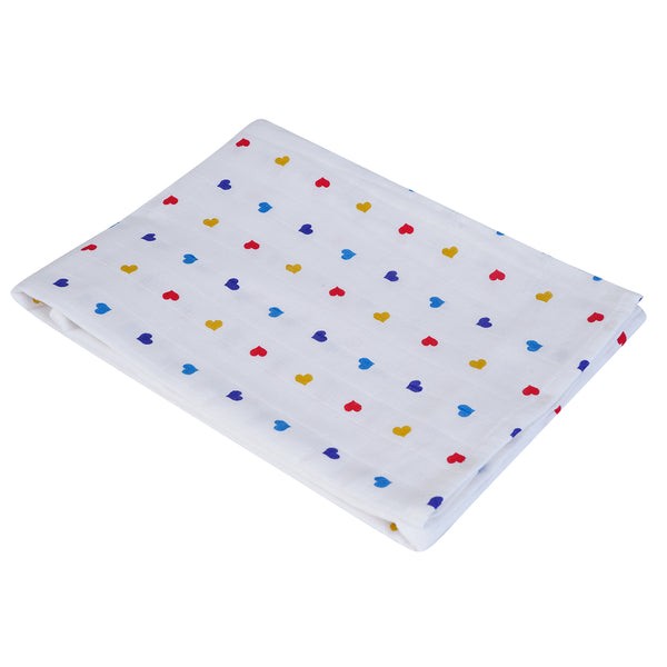 Baby Muslin Swaddles pack of 1 (100*75)CM